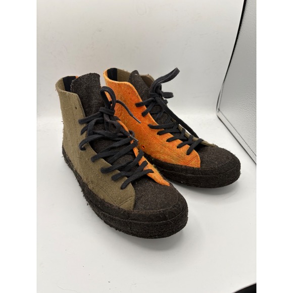 Converse 162953C Chuck 70 HI Gray Orange Black J.W. Anderson 9 M W 11 - Picture 2 of 10